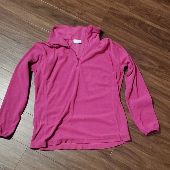 Columbia Sweaters - Columbia Women's Pink Cowl Neck Quarter Zip Sweater